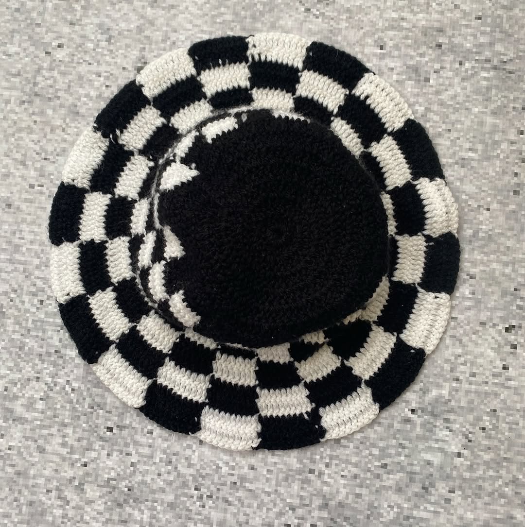 New Handmade Checker Bucket Hat for 25$ ⚡️ — image 6