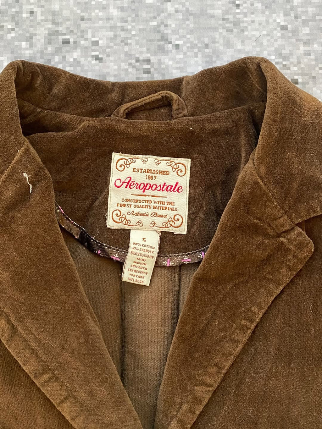 Aeropostale Velvet Brown Jacket  ⚡️ — image 5
