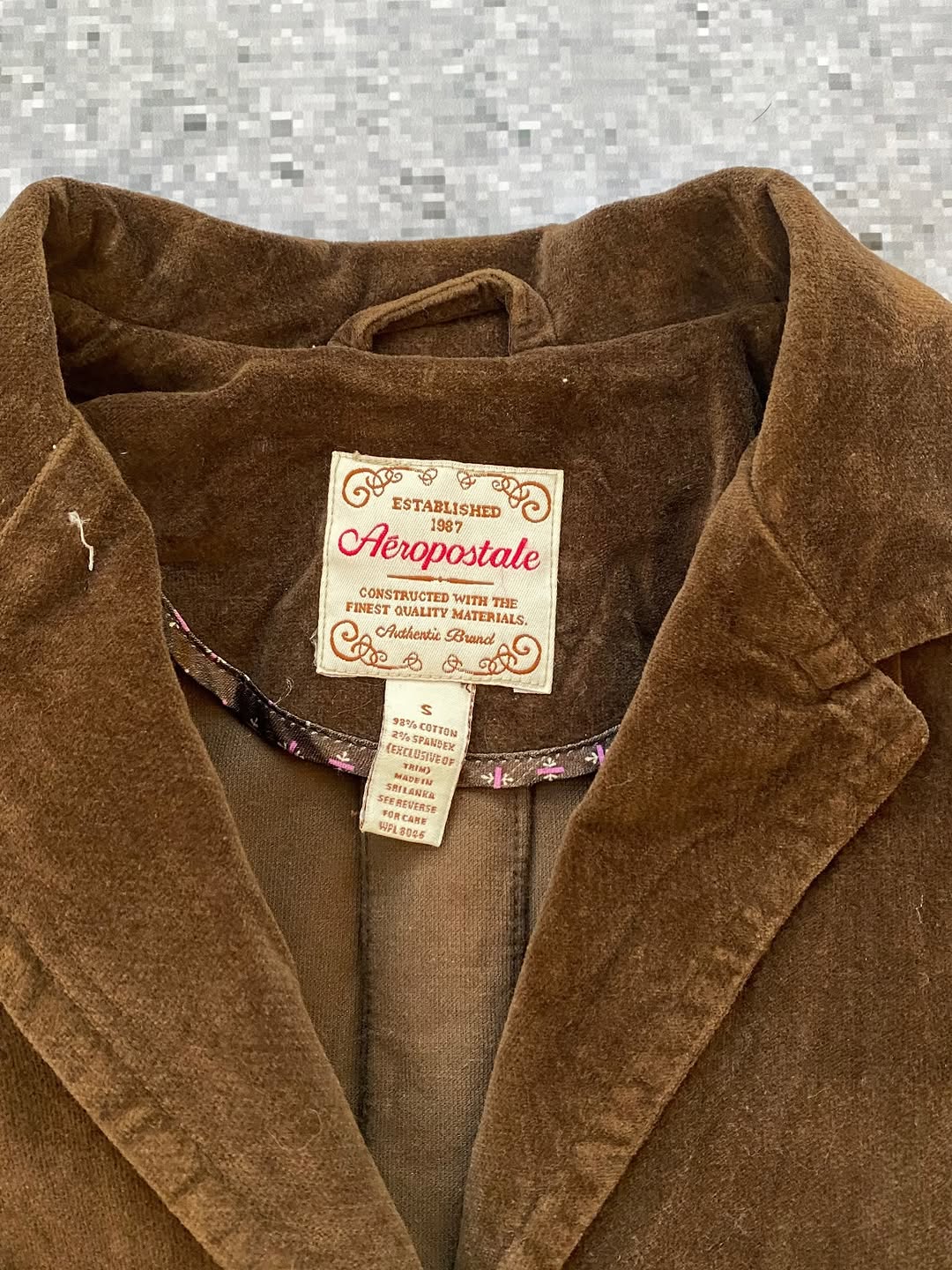 Aeropostale Velvet Brown Jacket  ⚡️ — image 2