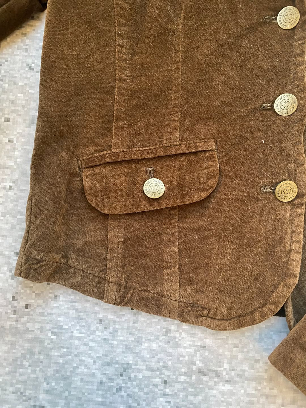 Aeropostale Velvet Brown Jacket  ⚡️ — image 3