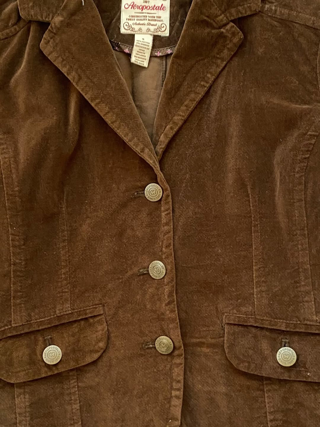 Aeropostale Velvet Brown Jacket  ⚡️ — image 7