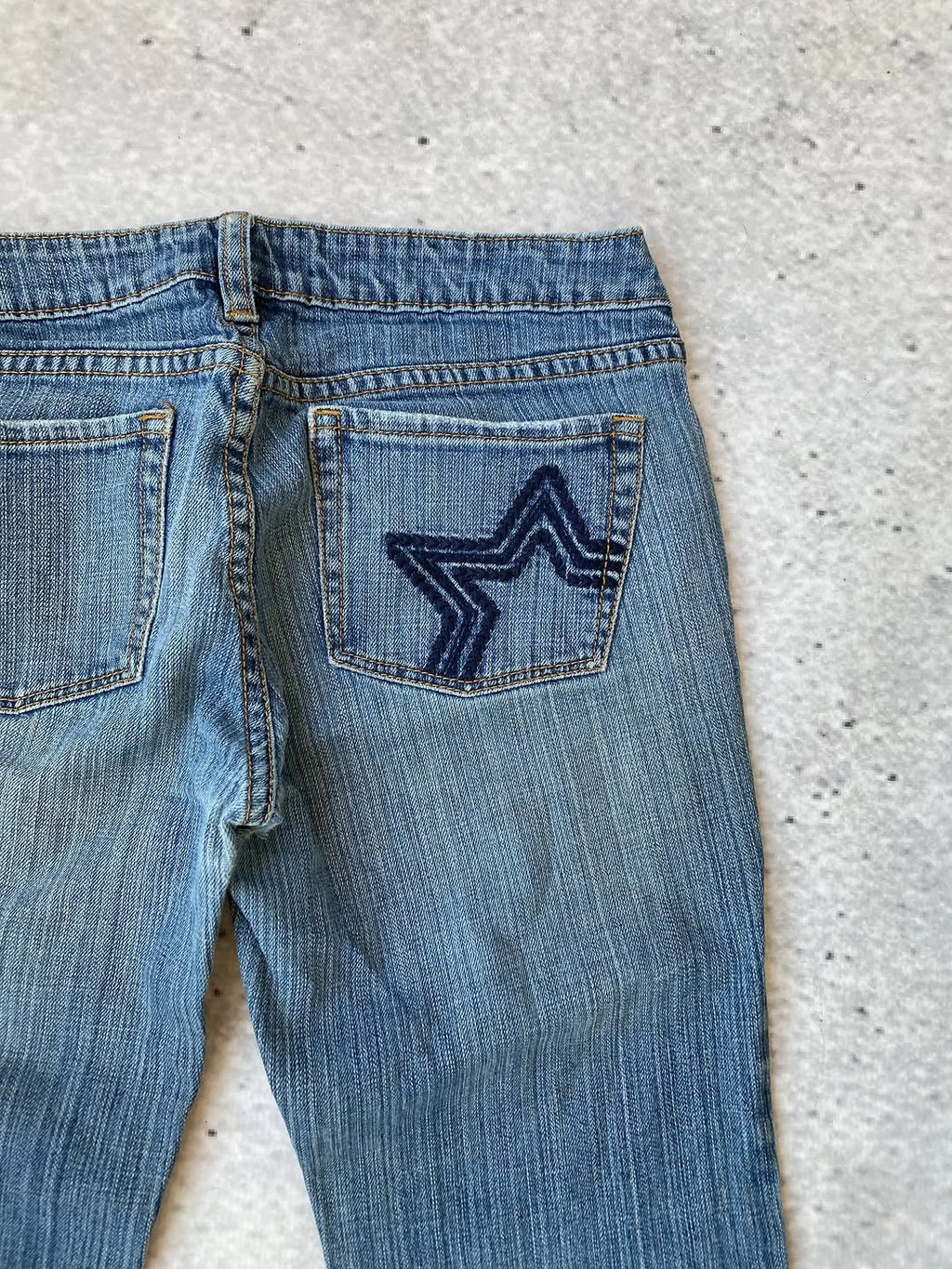 Kunty Y2k Embroidered Star Pocket Detail Jeans  ⚡️ — image 4