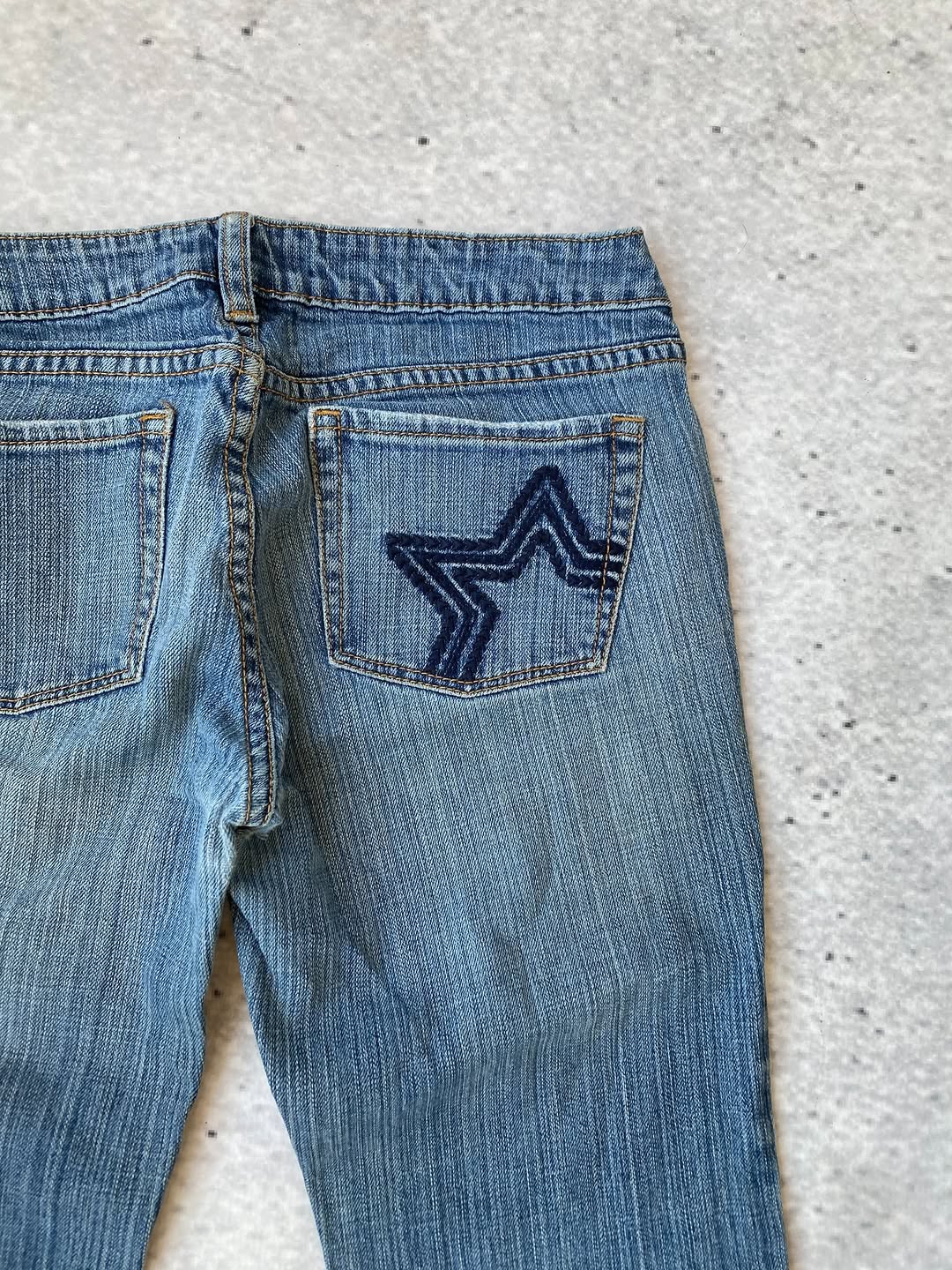 Kunty Y2k Embroidered Star Pocket Detail Jeans  ⚡️ — image 4