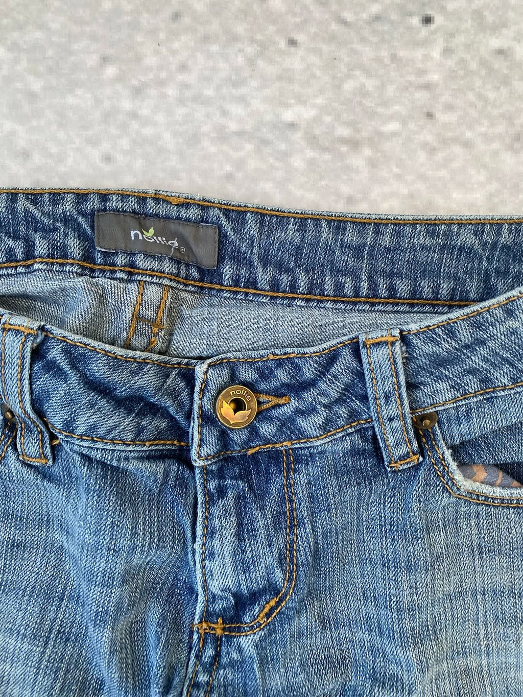 Kunty Y2k Embroidered Star Pocket Detail Jeans  ⚡️ — image 8