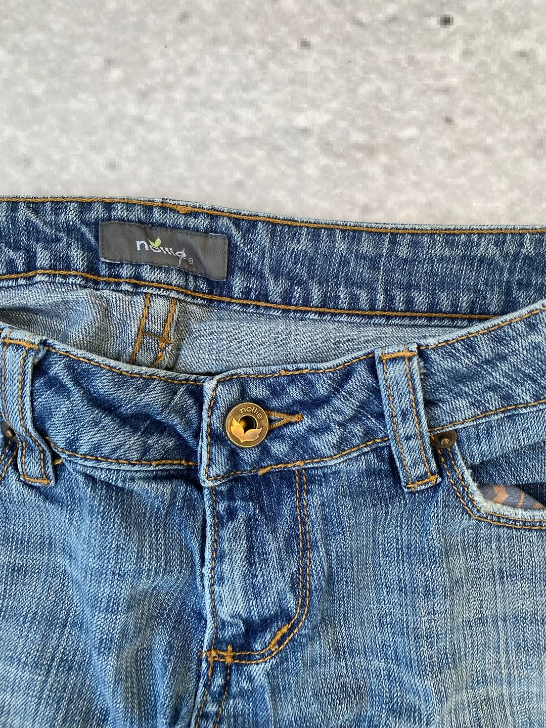 Kunty Y2k Embroidered Star Pocket Detail Jeans  ⚡️ — image 8