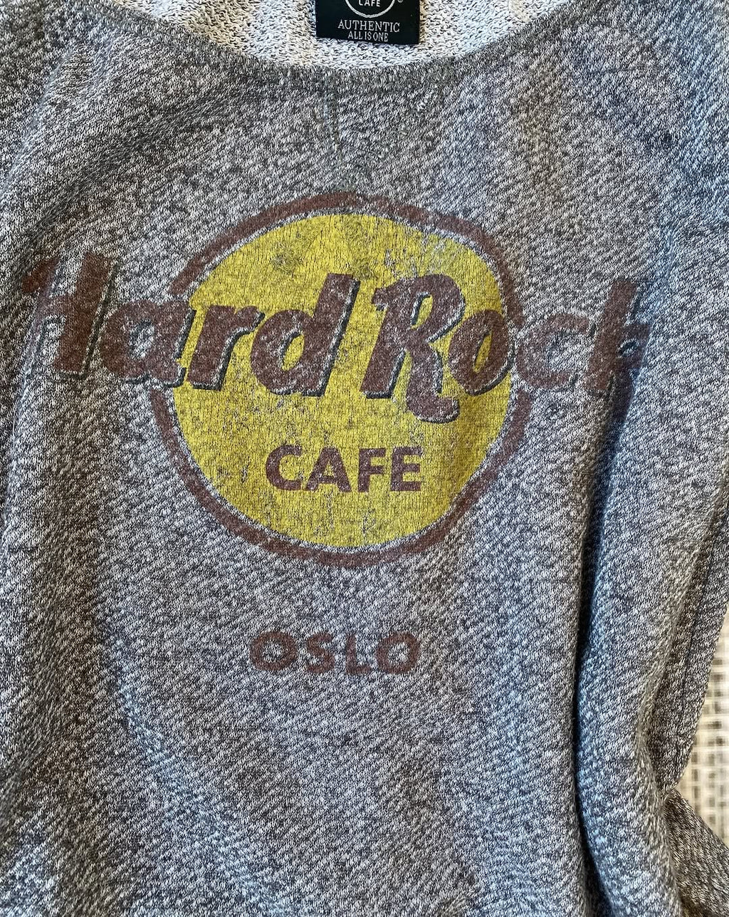 Off-Shoulder Y2k Hard Rock Sweatshirt  ⚡️ — image 2