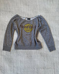 Off-Shoulder Y2k Hard Rock Sweatshirt for 20$ ⚡️