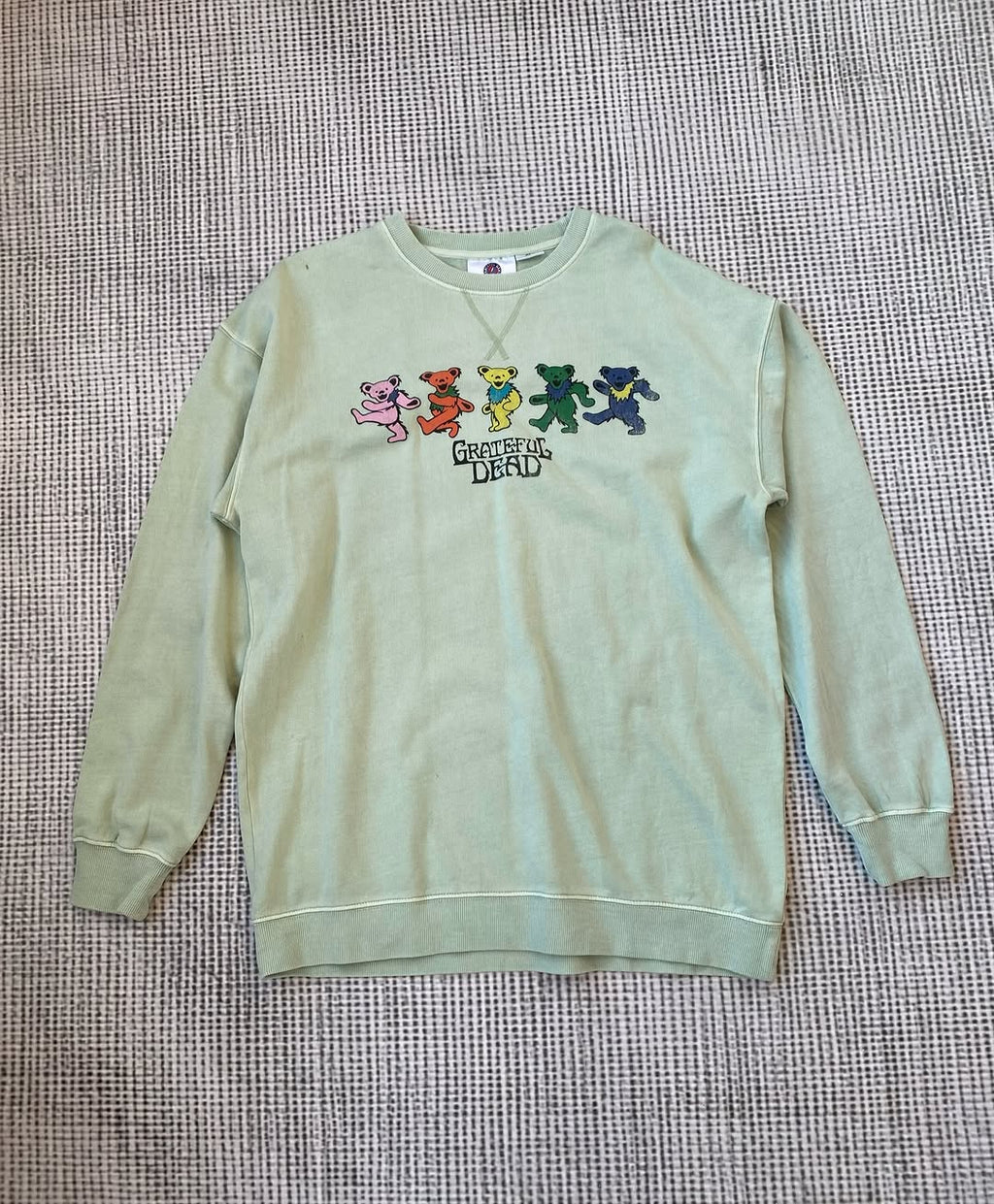 The Grateful Dead Mint Green Sweatshirt for 26$ ⚡️