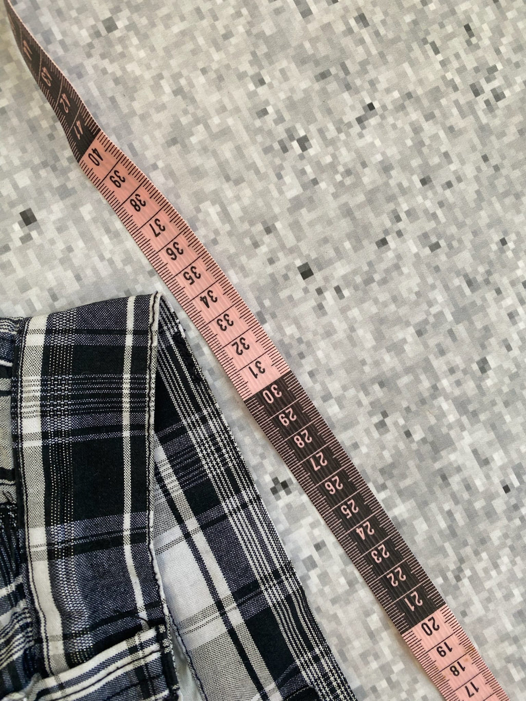 SouthPole Plaid Long Shorts