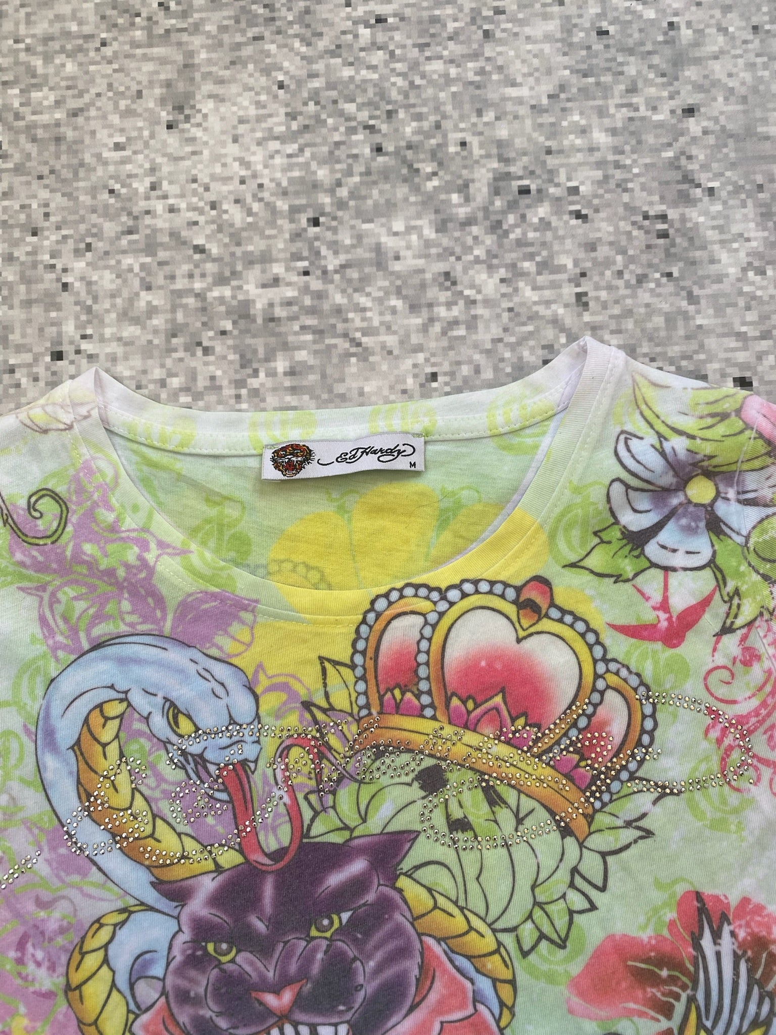 Ed Hardy All Over Print Baby T-Shirt