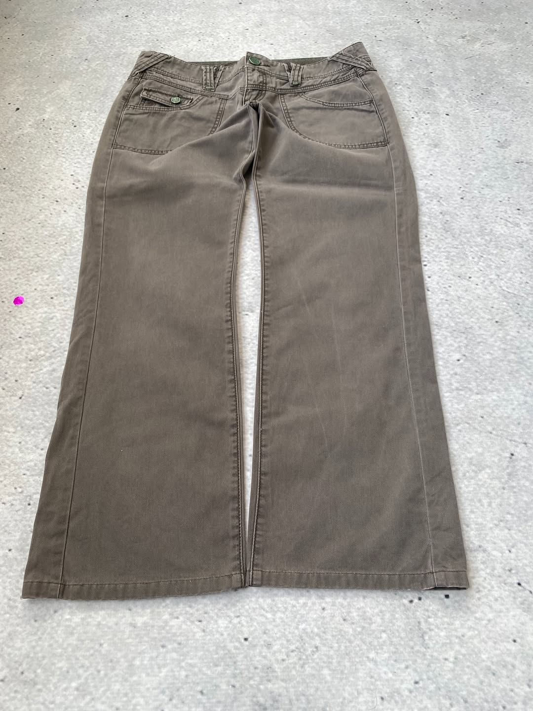 Espirit Y2k Low-Waisted Military Jeans for 32$ ⚡️