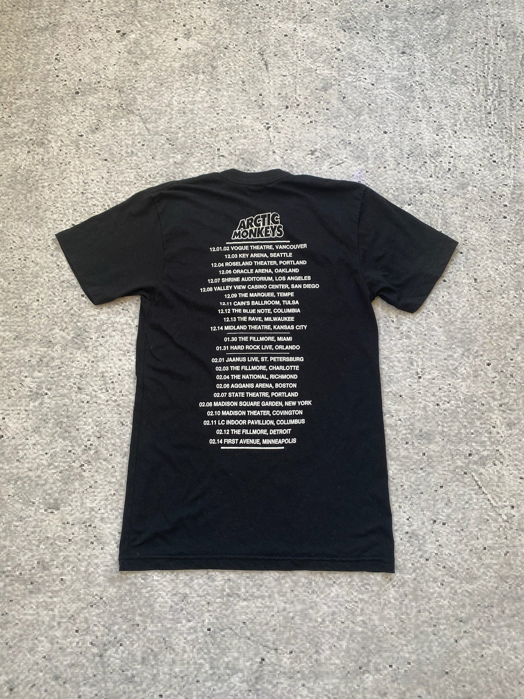 2010s American Apparel Arctic Monkeys T-Shirt