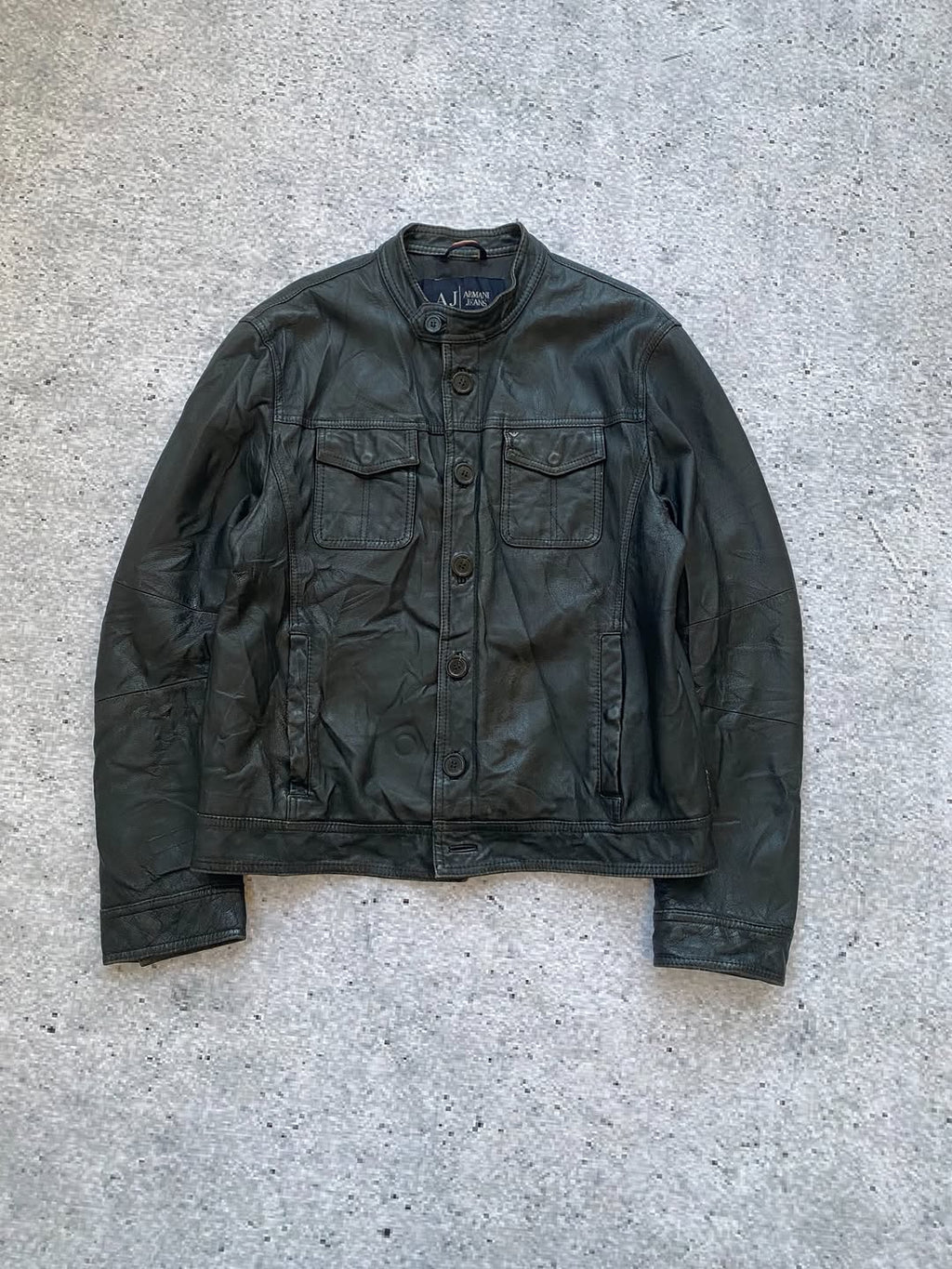 Vintage ARMANI Leather Jacket for 100$ ⚡️