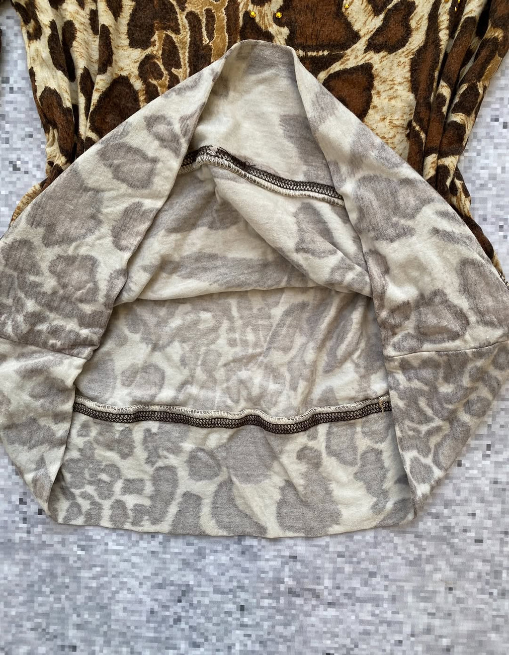 Kunty Roberto Cavalli Leopard Print Bedazzled Y2k Cotton Top  ⚡️ — image 5