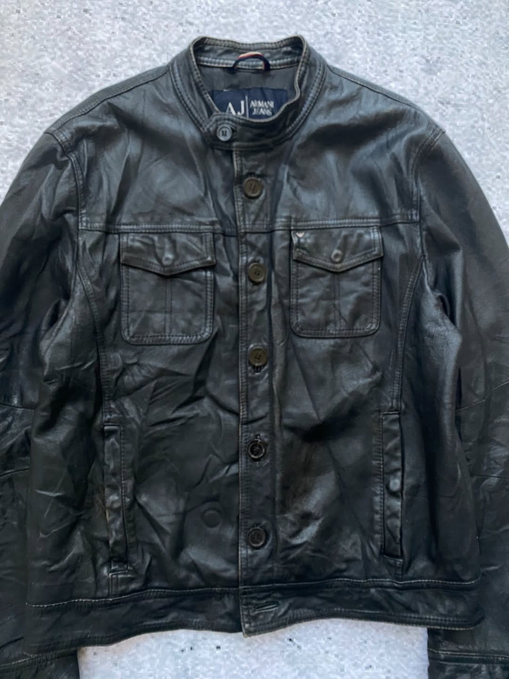 Vintage ARMANI Leather Jacket  ⚡️ — image 5