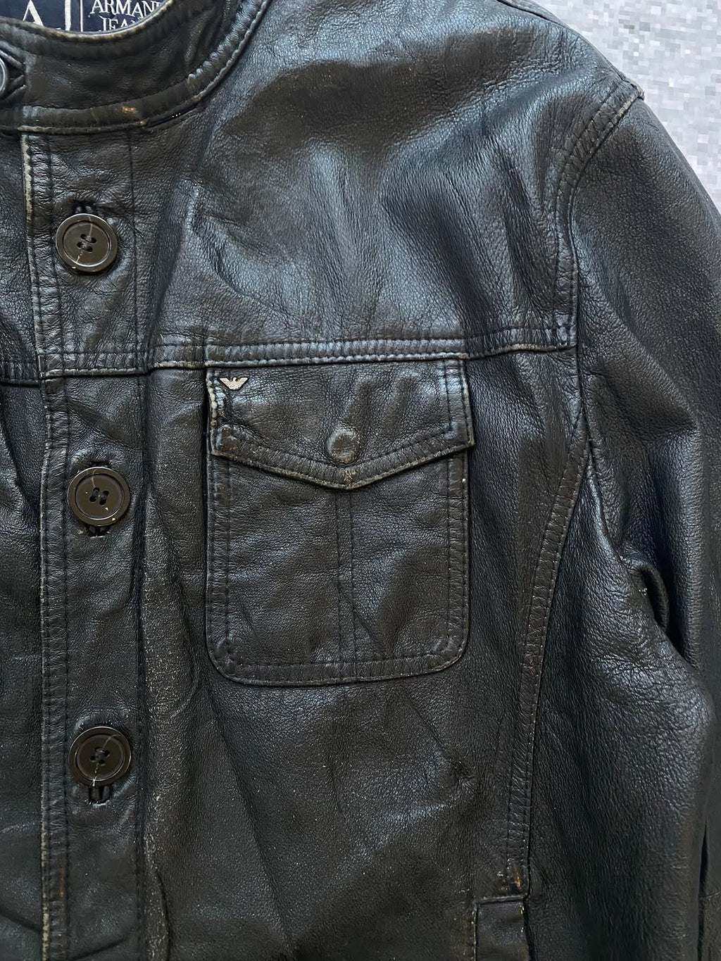 Vintage ARMANI Leather Jacket  ⚡️ — image 4