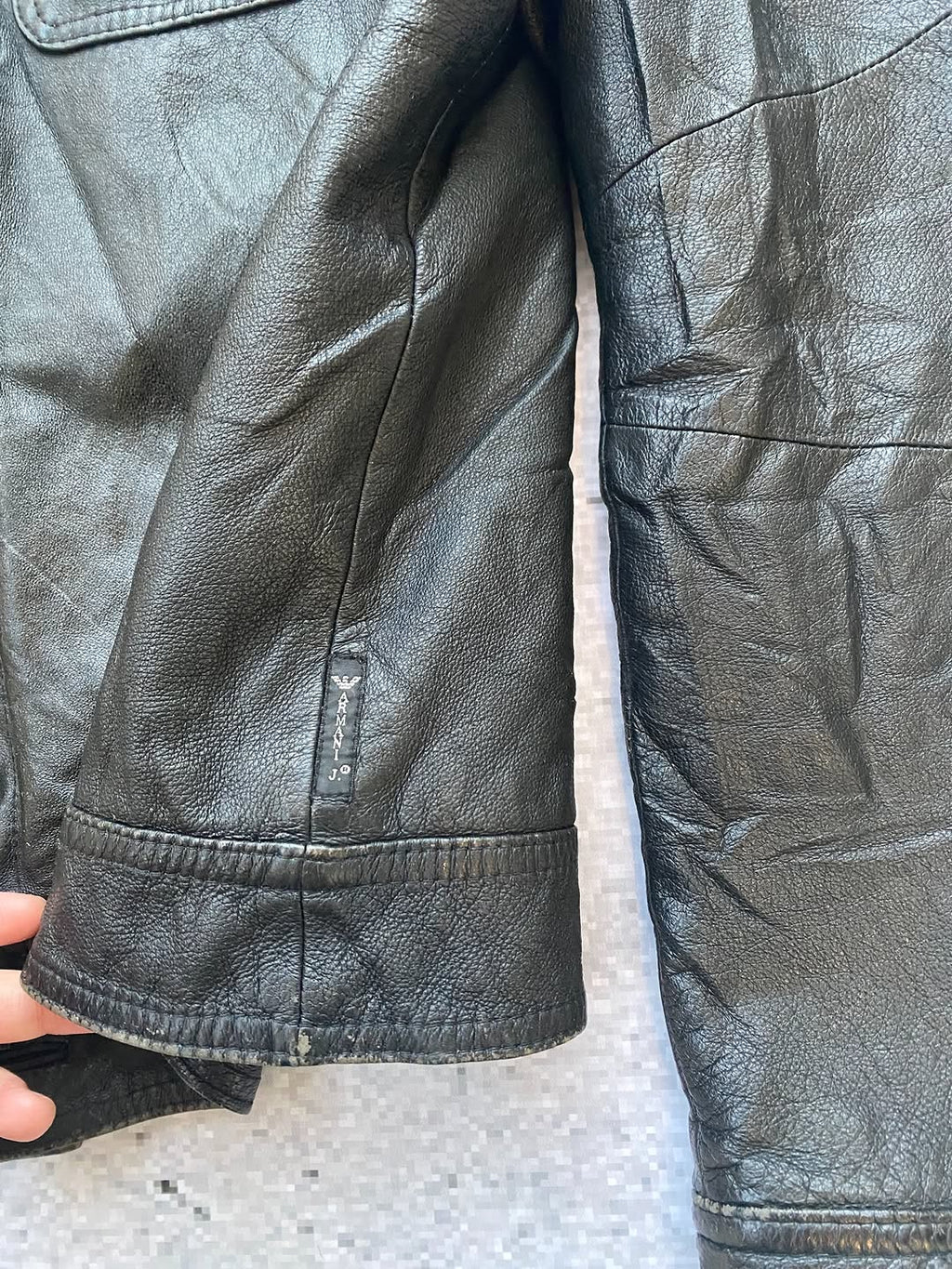 Vintage ARMANI Leather Jacket  ⚡️ — image 7