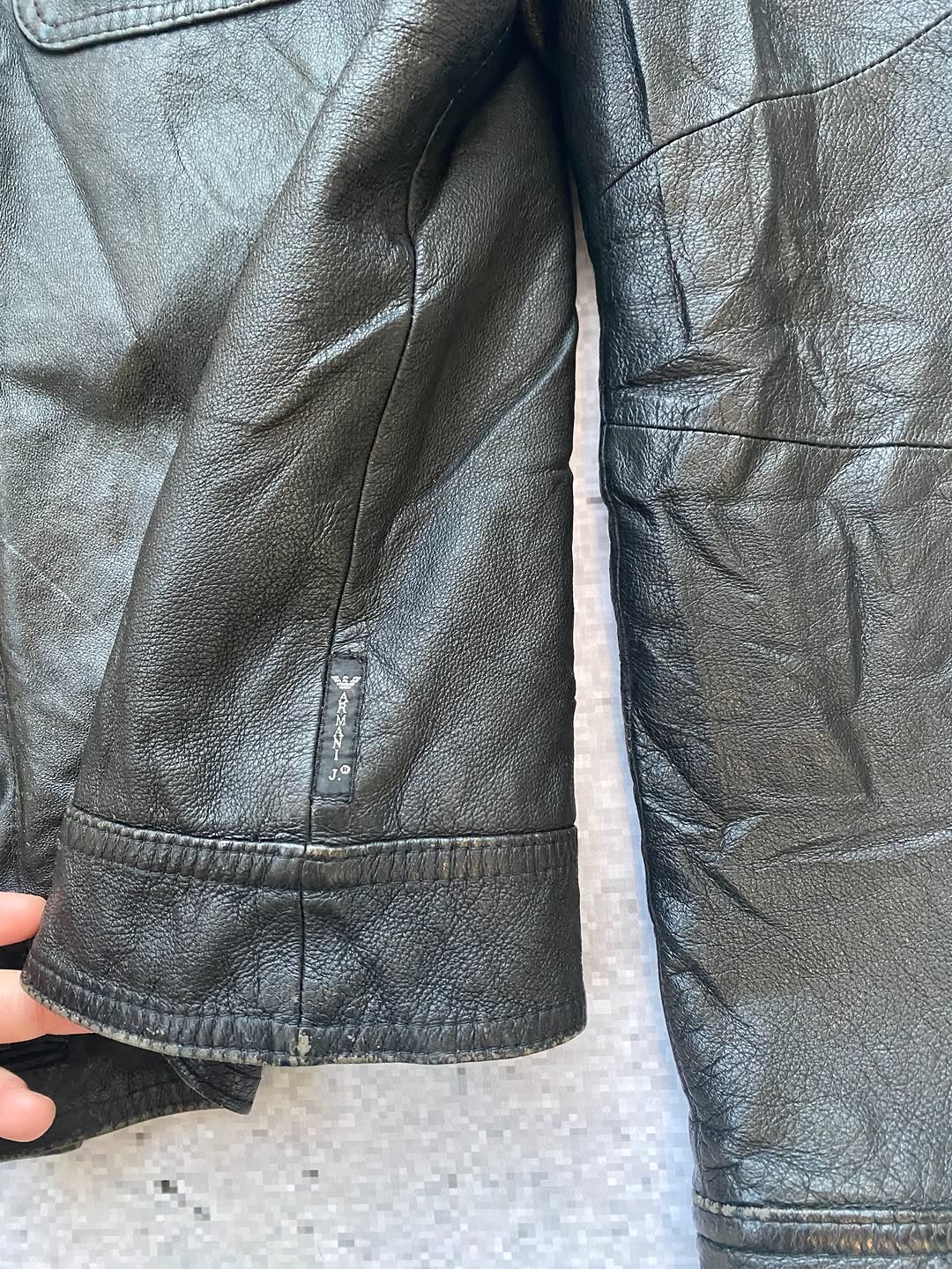 Vintage ARMANI Leather Jacket  ⚡️ — image 7