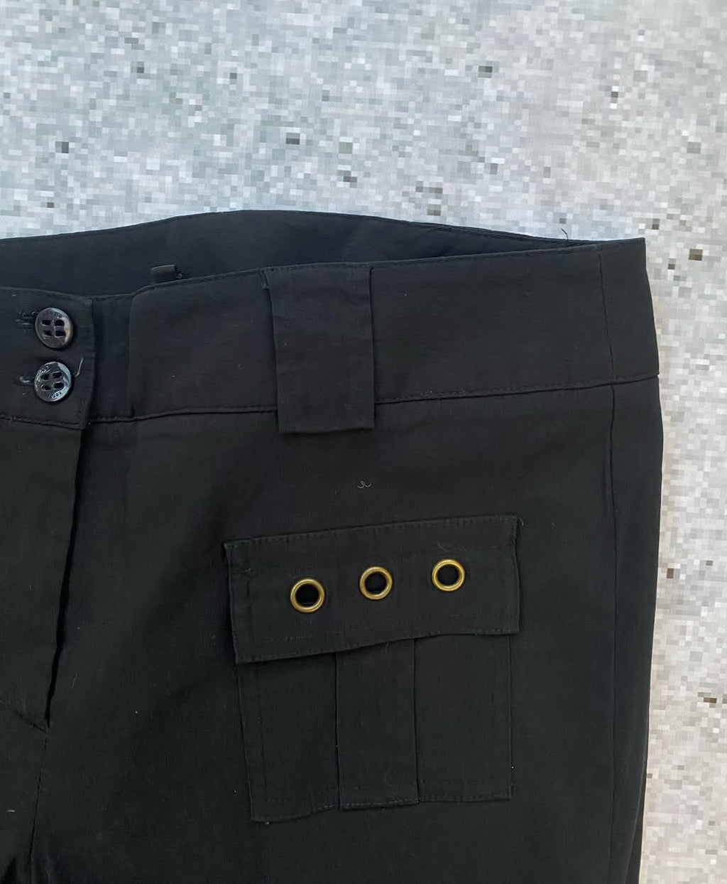 Kunty Studded Black Y2k Cargos  ⚡️ — image 6