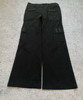 Kunty Studded Black Y2k Cargos for 28$ ⚡️