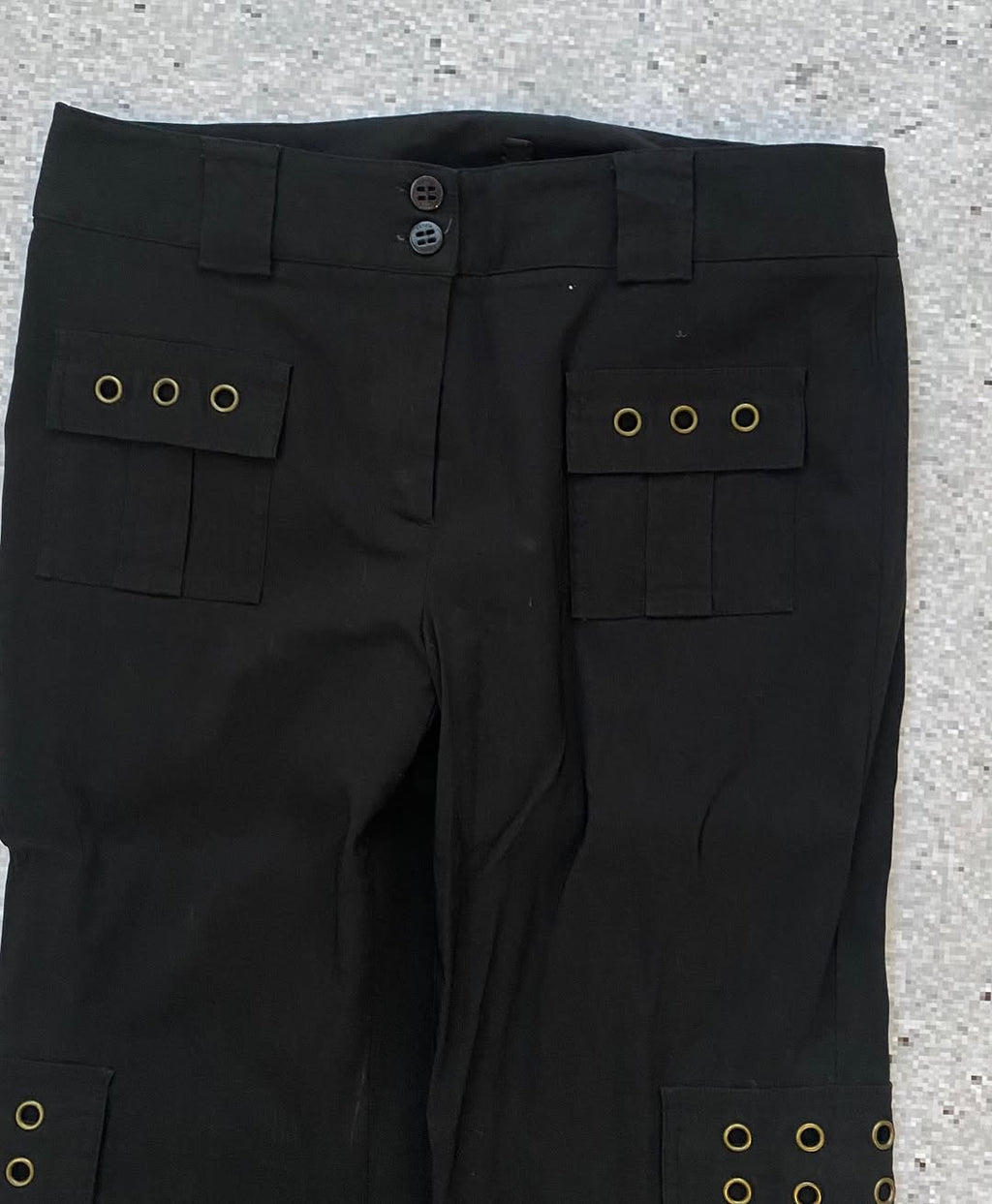 Kunty Studded Black Y2k Cargos  ⚡️ — image 2