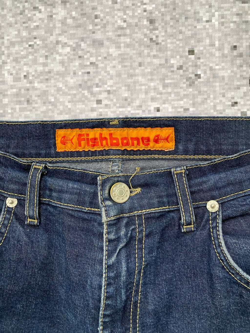 Bell bottom fishbone jeans — image 4