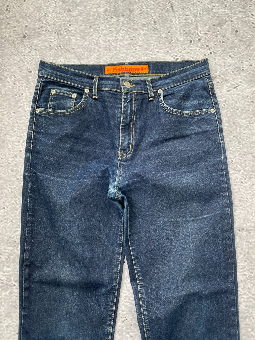 Bell bottom fishbone jeans — image 3