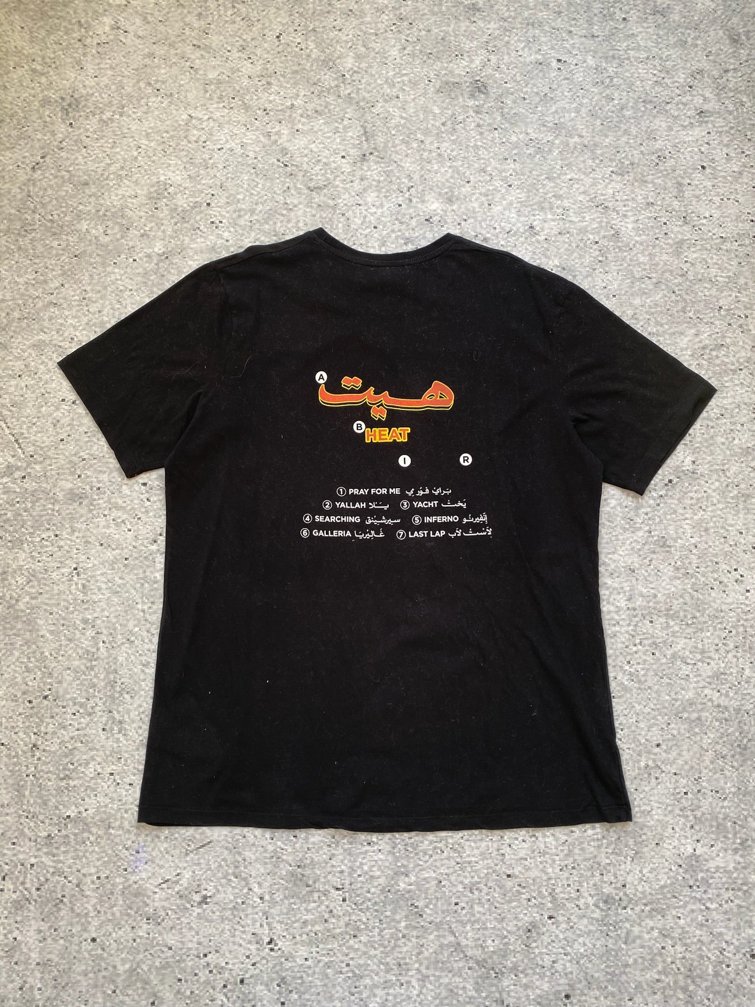 Heat Arabic Print T-Shirt