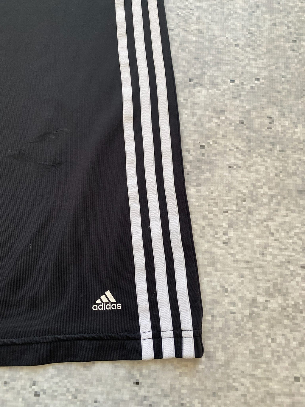 Adidas Blockcore Bootcut Flared 3 Stripe Asymmetrical Track Pants 00s