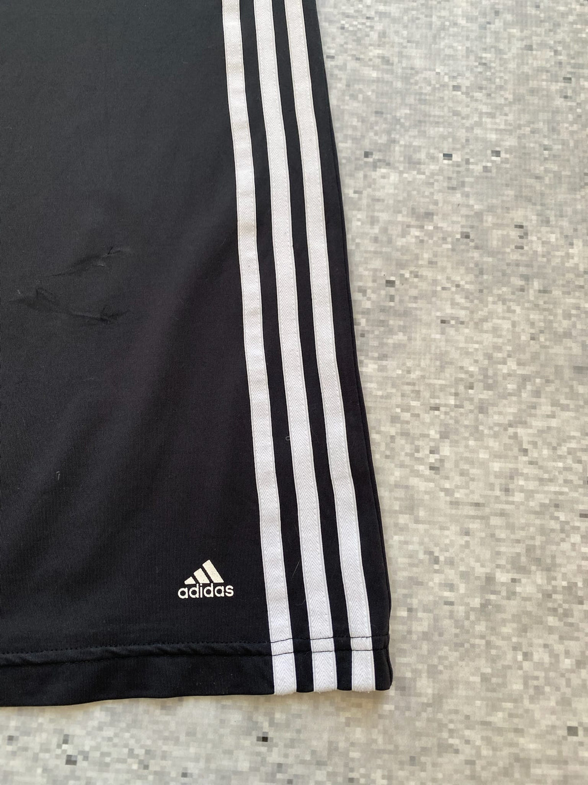 Adidas Blockcore Bootcut Flared 3 Stripe Asymmetrical Track Pants 00s