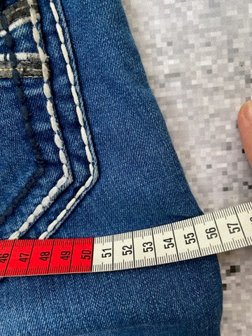 Iconic Rock Revival Straight Leg Jeans