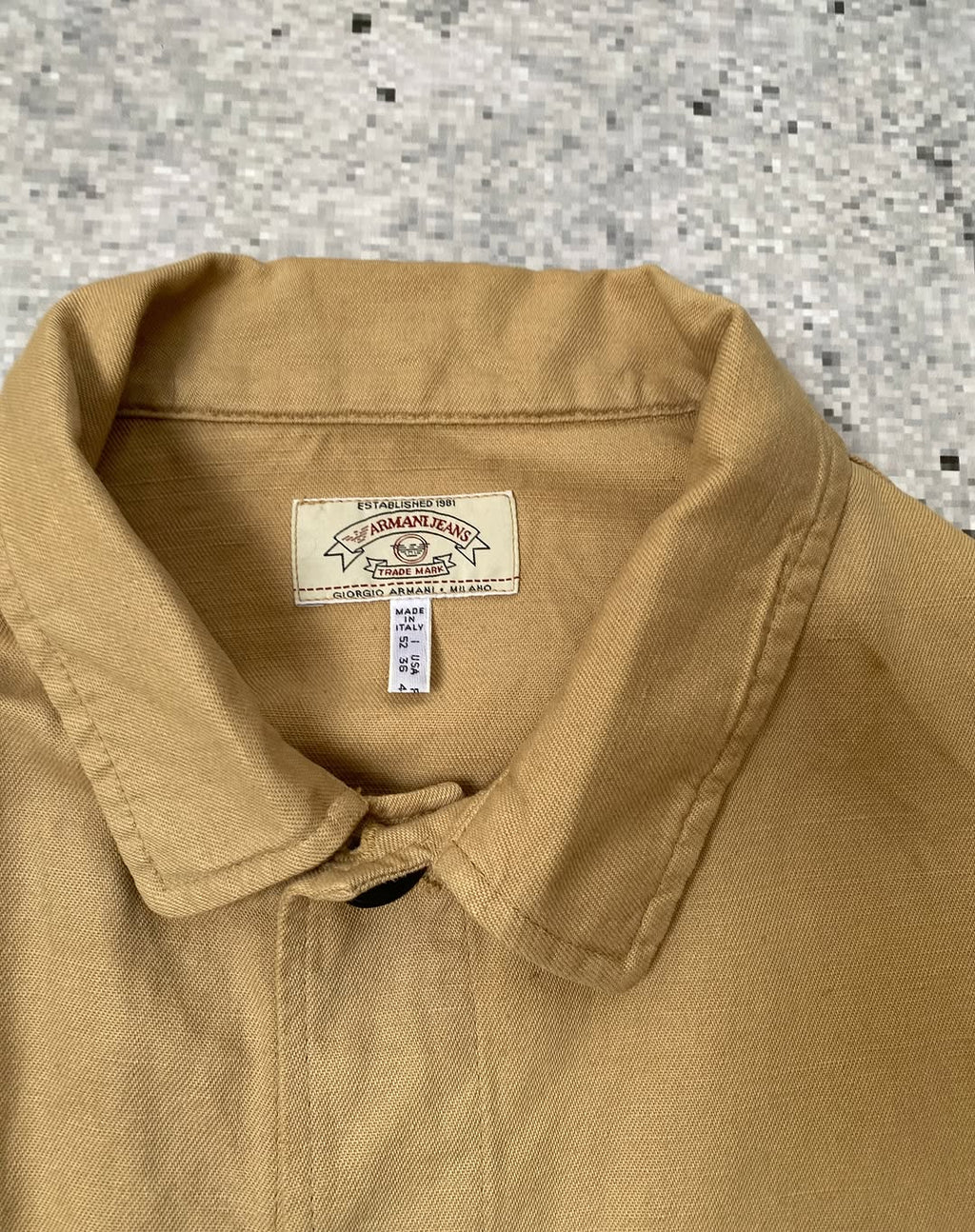 Armani French Chore Linen Coat For 45$ ⚡️ — image 4