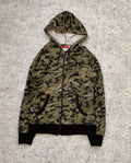 Y2k Camo Floral Cotton Zip-Up Hoodie for 27$ ⚡️
