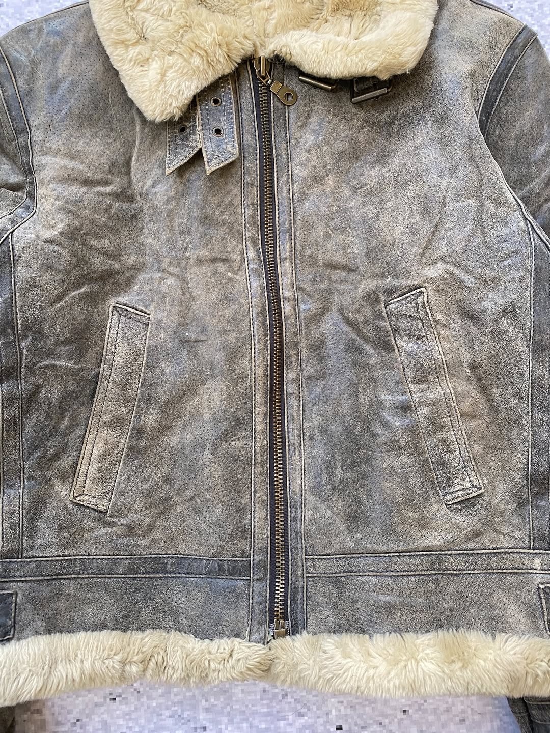 Resident Evil 4 Leon Kennedy Inspired Fur-Lined Jacket for 4 — image 7