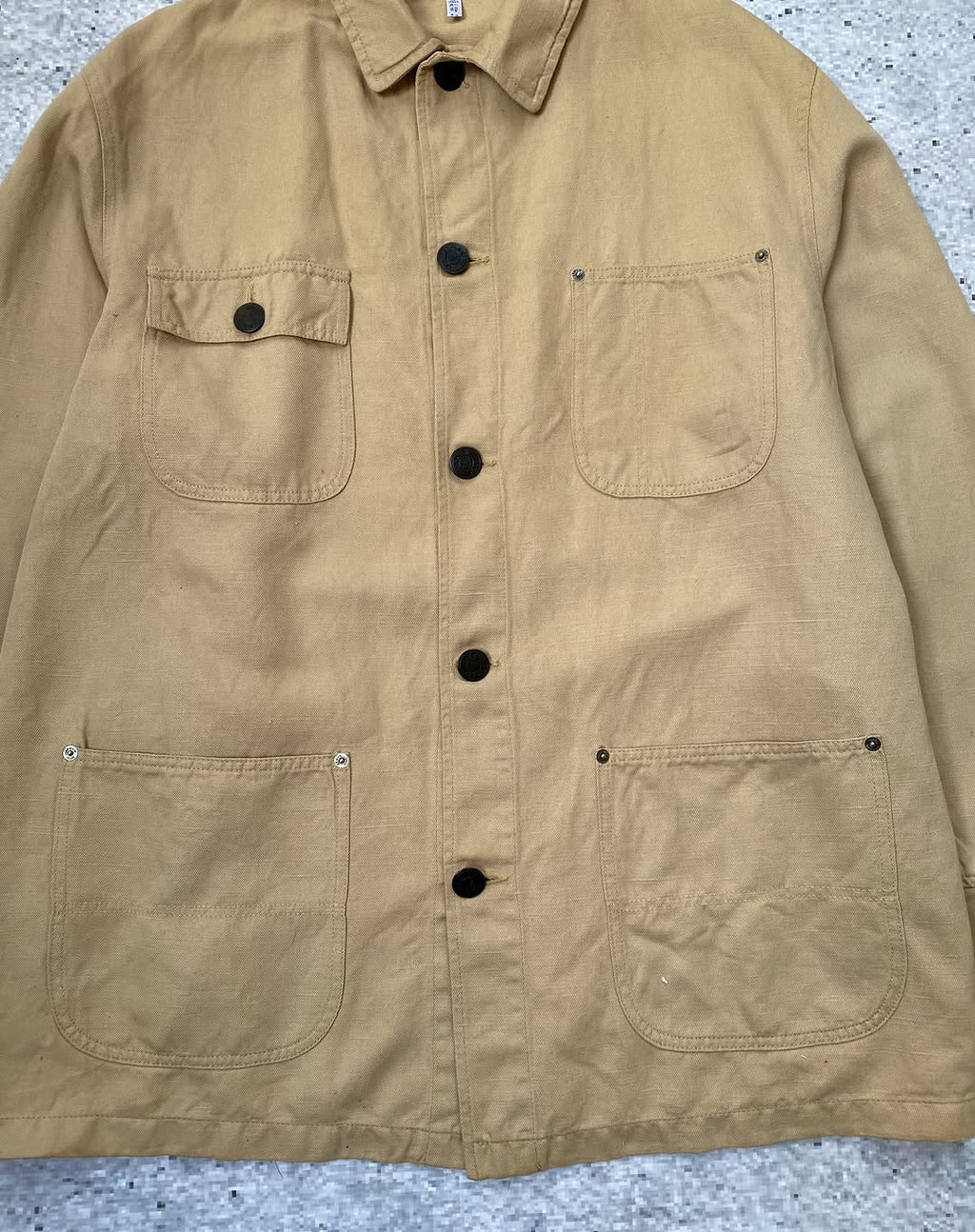 Armani French Chore Linen Coat For 45$ ⚡️ — image 5