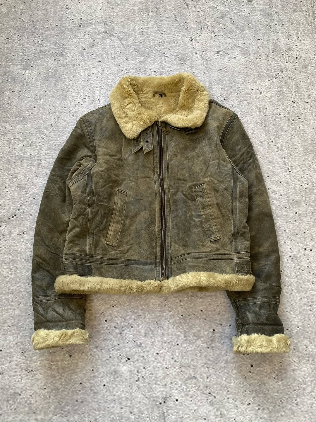 Resident Evil 4 Leon Kennedy Inspired Fur-Lined Jacket for 4