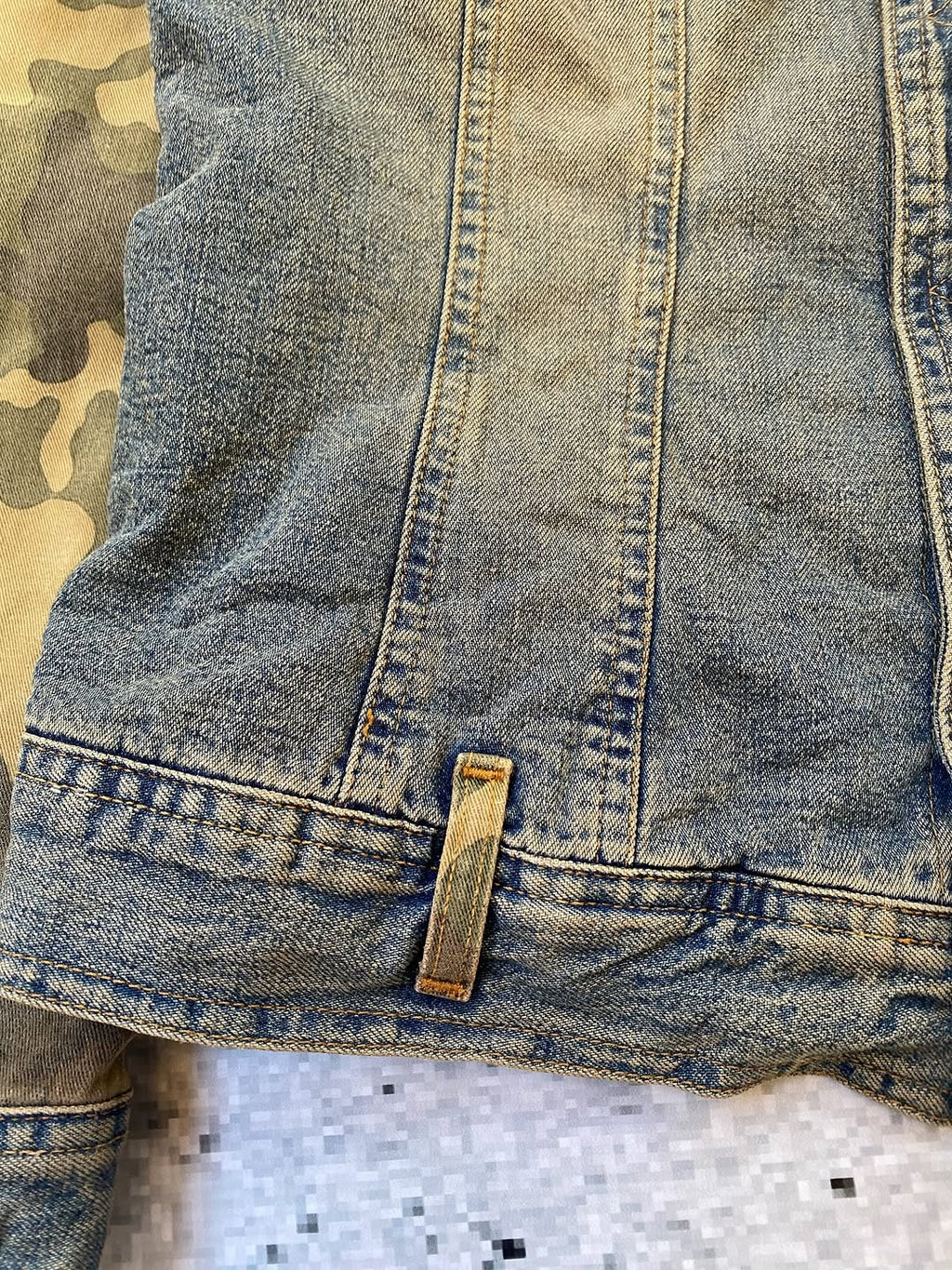 ADD TO CART??? Amazing D&G Y2k Military Denim Jacket for 150 — image 7