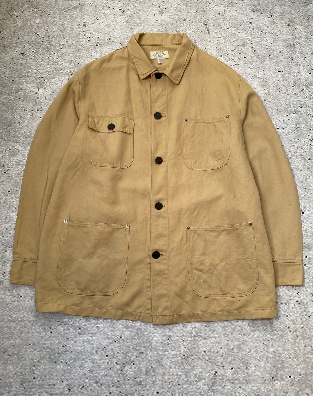 Armani French Chore Linen Coat For 45$ ⚡️