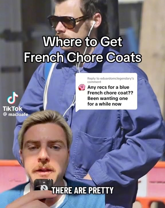Armani French Chore Linen Coat For 45$ ⚡️ — image 2