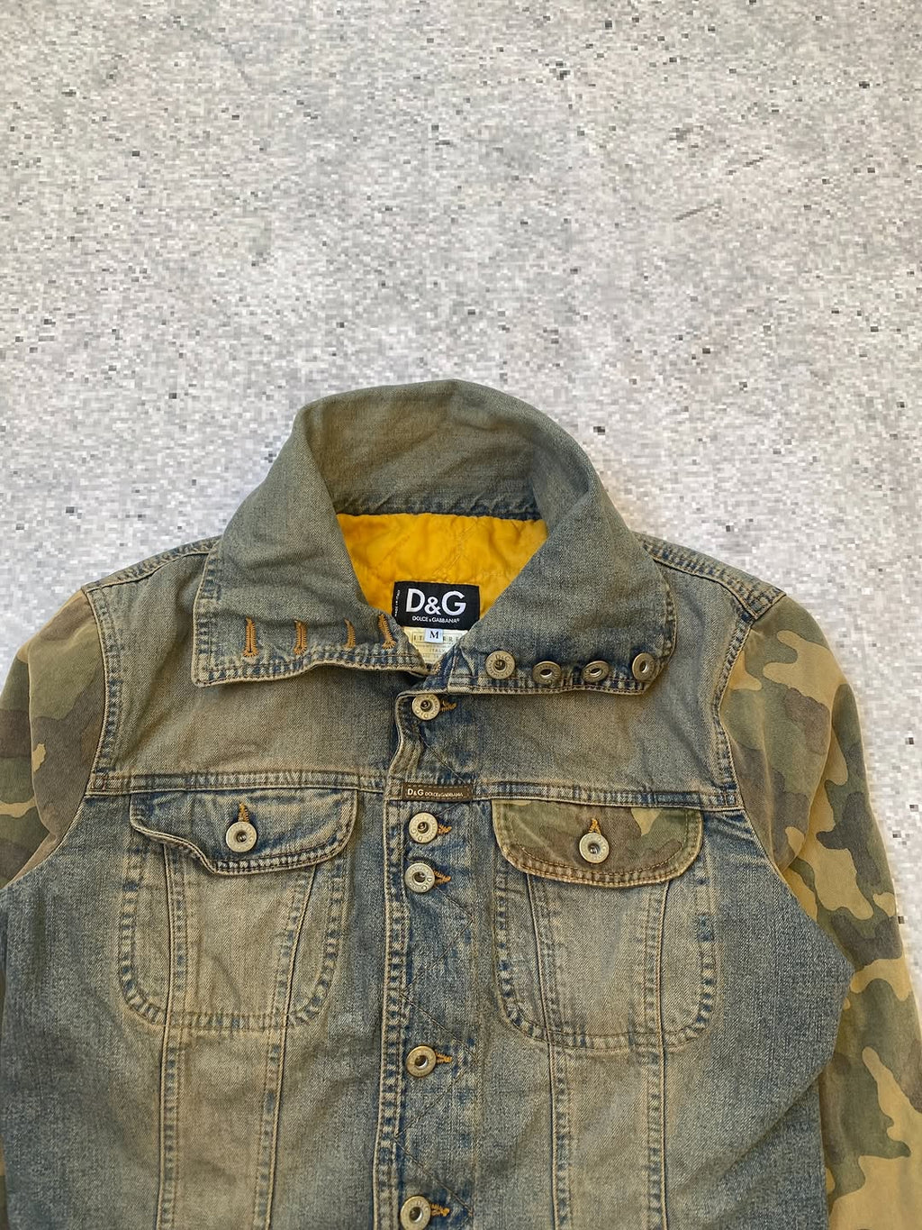ADD TO CART??? Amazing D&G Y2k Military Denim Jacket for 150 — image 2