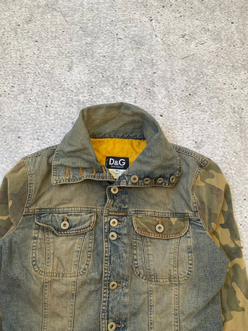 ADD TO CART??? Amazing D&G Y2k Military Denim Jacket for 150 — image 2