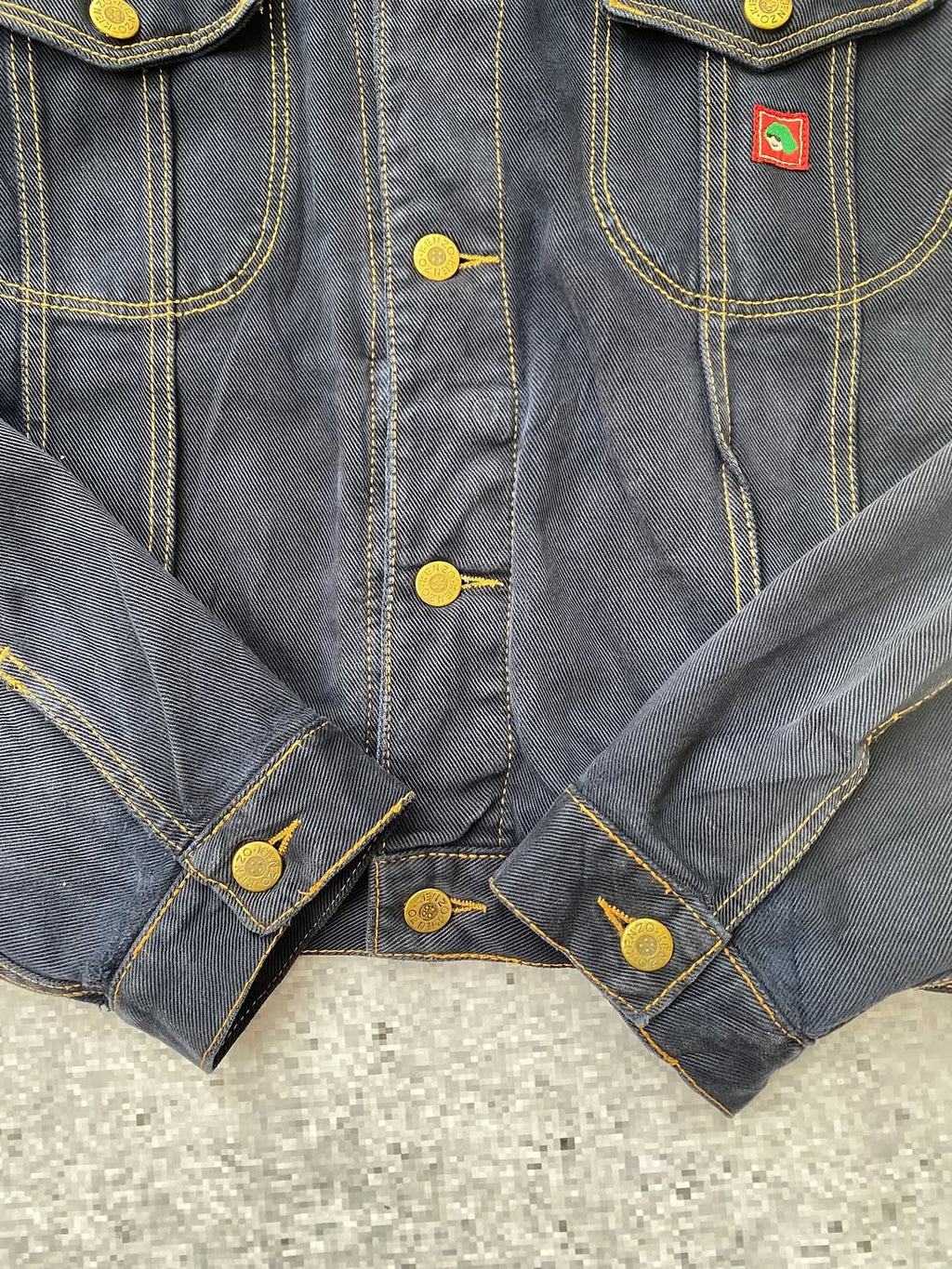 Kenzo Contrast-Stitch Denim Jacket for 150$ ⚡️ — image 4