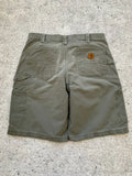 carhartt carpenter gray shorts