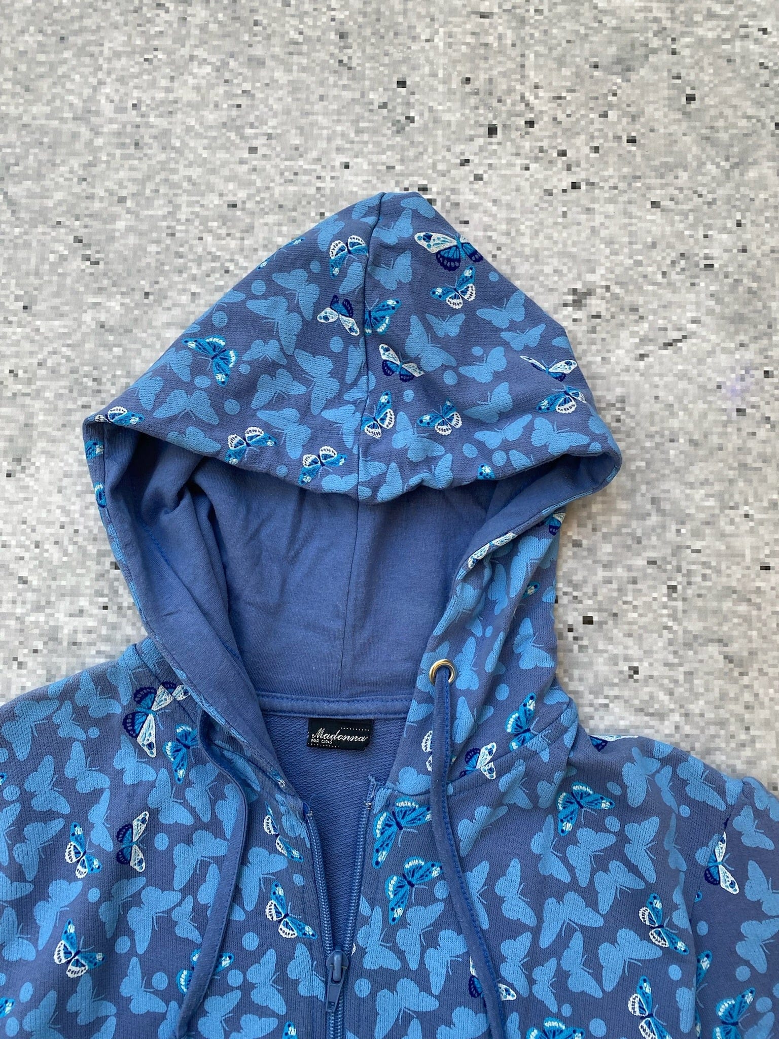 Madonna Sleeveless All over print Hoodie Madonna