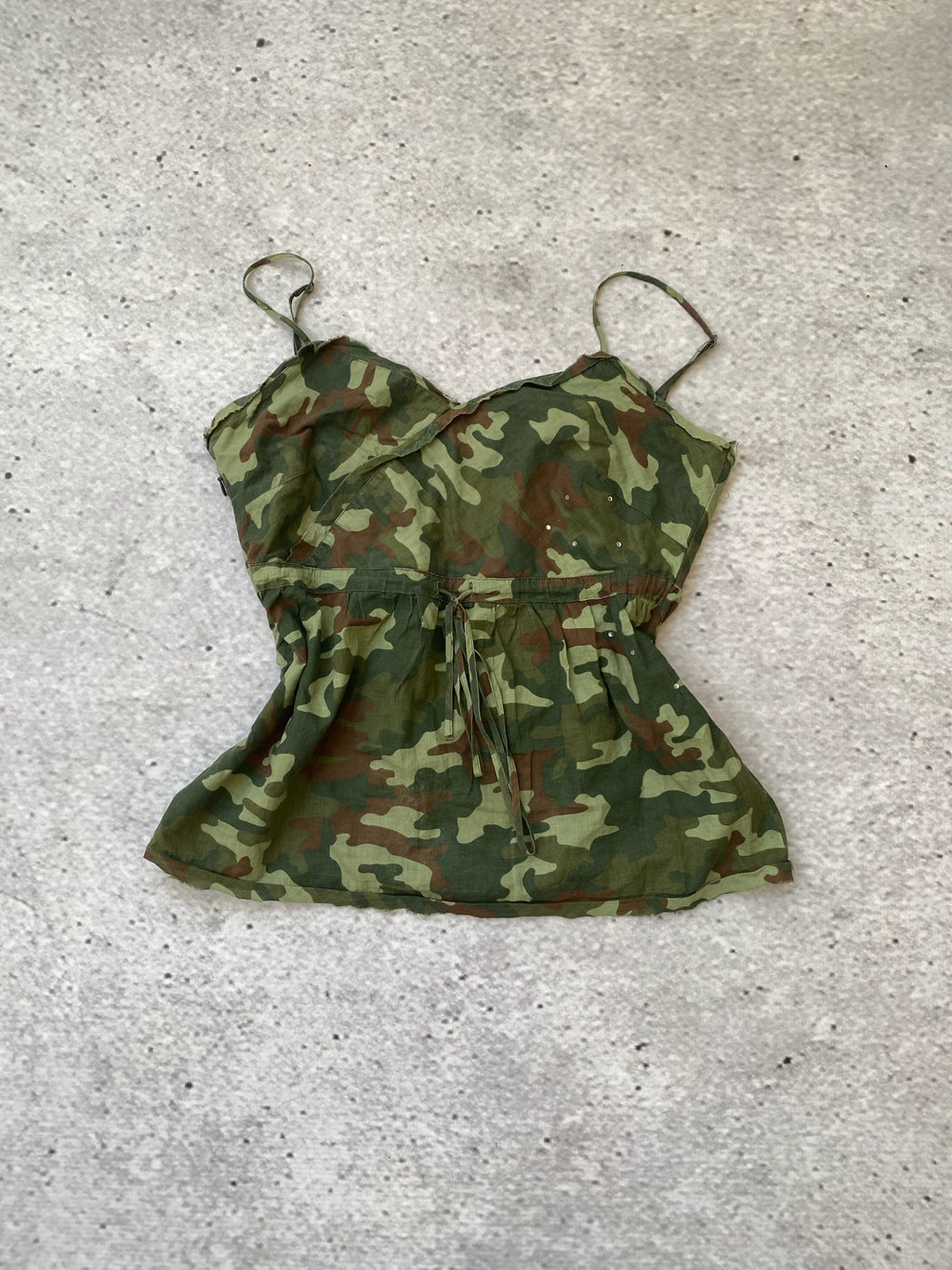 Military Camo Cami Top