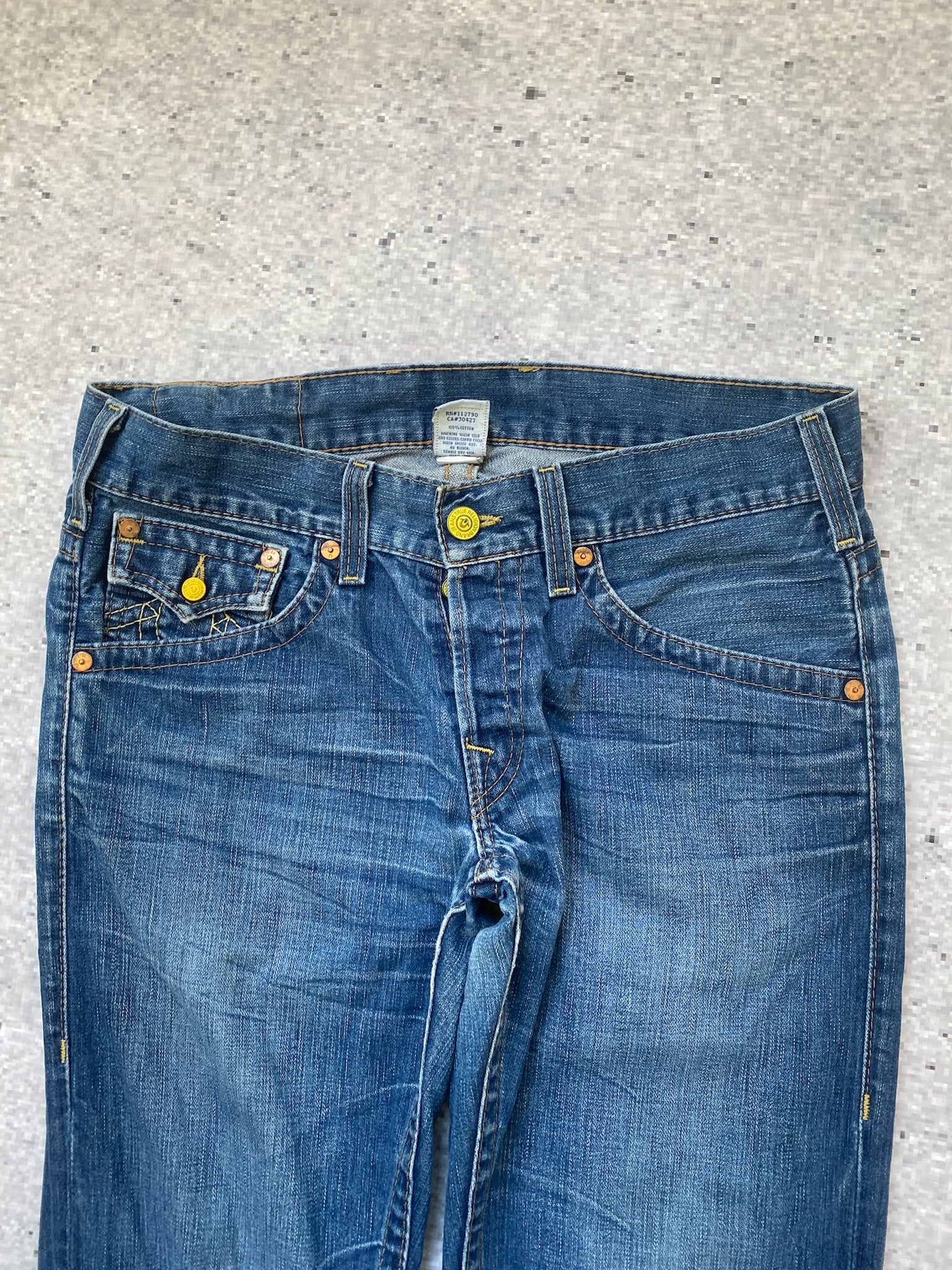True Religion Straight Leg Men Jeans