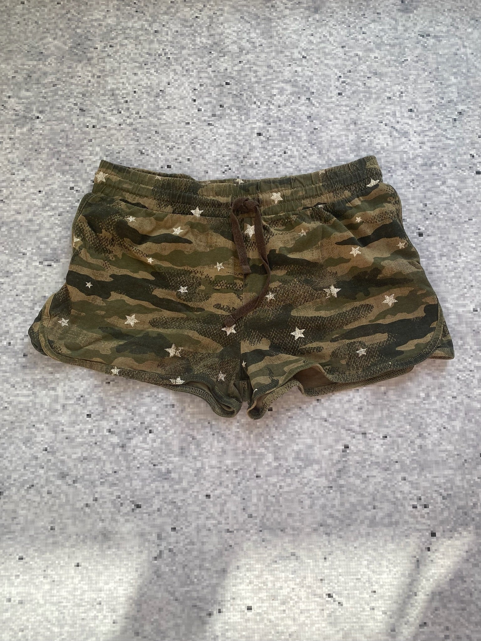 Camo Military Cotton Microshorts