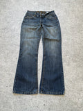 Multiblu low waisted and flared jeans
