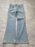 Request Stretchy Flared Lightwash Low Waisted Jeans