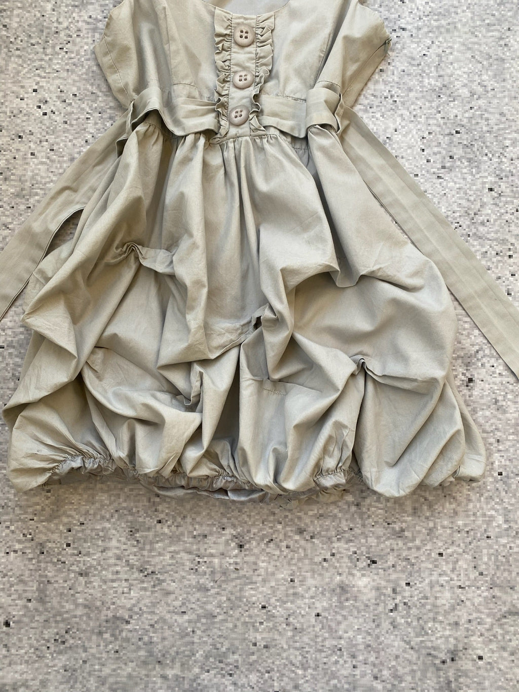 AX Avantgarde Grungy y2k Bubble Dress